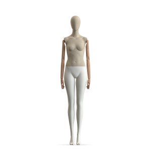 Hans Boodt Mannequins - Essential - F9800-WOOD-FABRIC