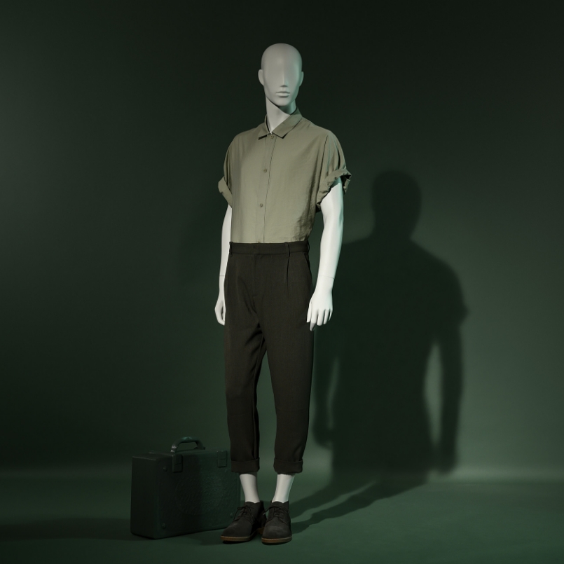 Semi abstract male mannequins – Paris collection Hans Boodt Mannequins