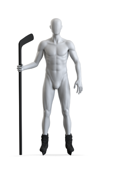 Hockey mannequin - Hans Boodt Mannequins